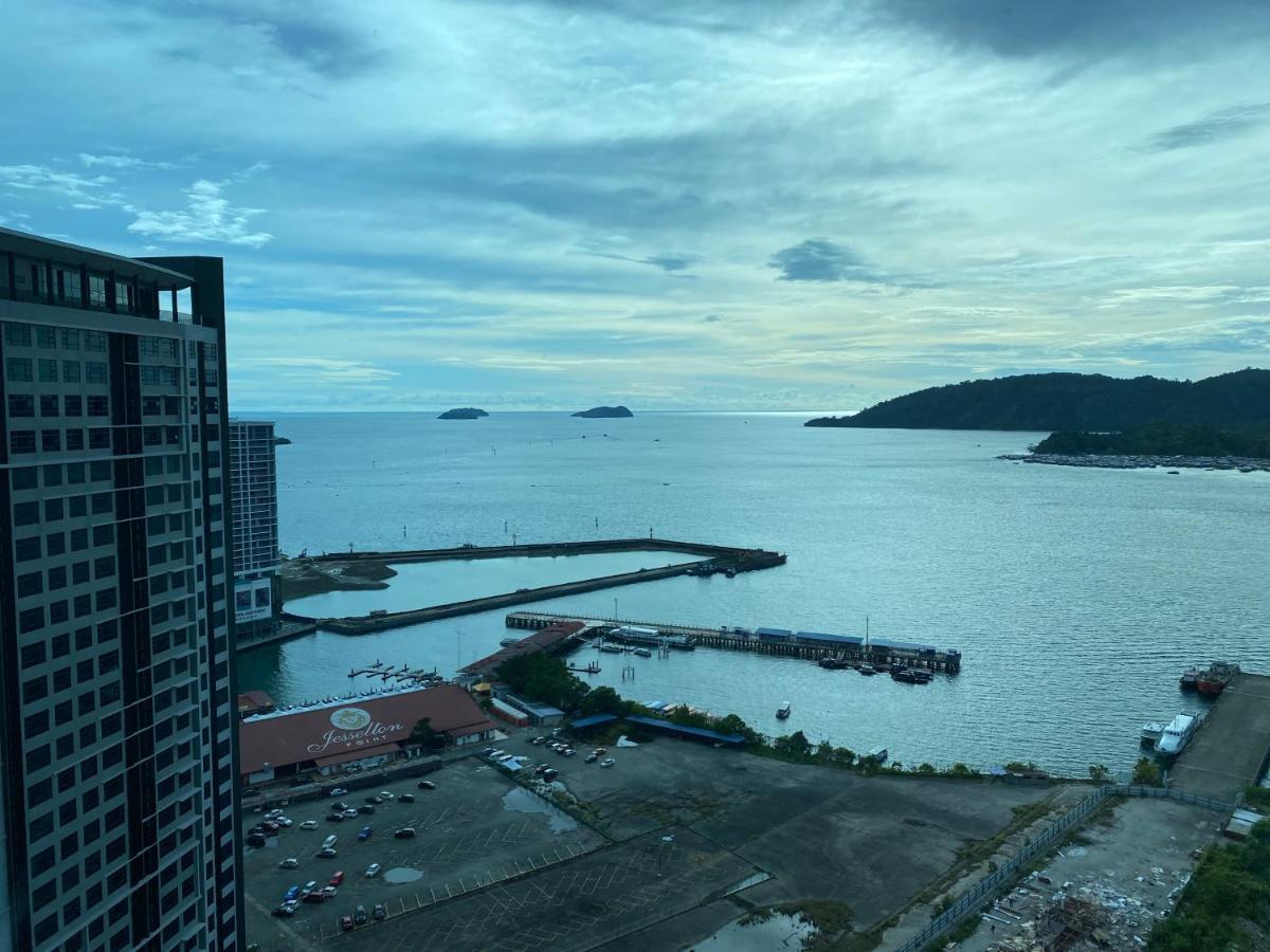 Alawa @ Jesselton Quay Kota Kinabalu Apartment Luaran gambar