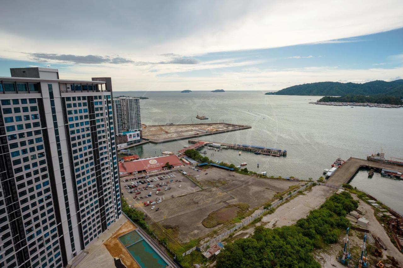 Alawa @ Jesselton Quay Kota Kinabalu Apartment Luaran gambar